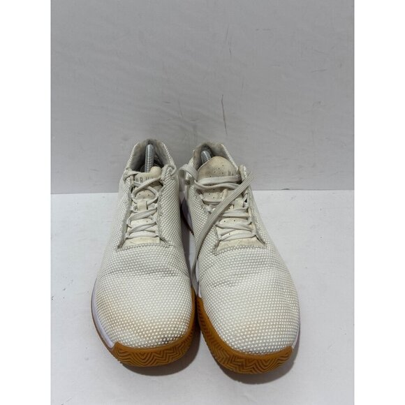 Nobull trainers Mens Sneakers color 'white size 10.5 low top lace up - Picture 2 of 8